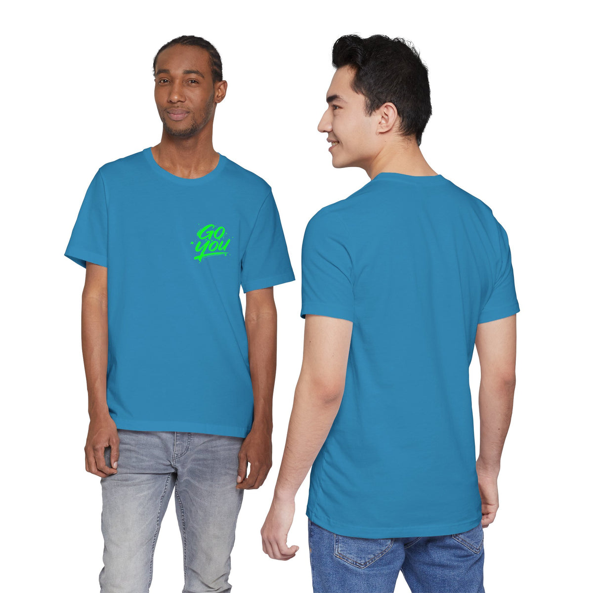 Go You Signature T-Shirt - Aqua