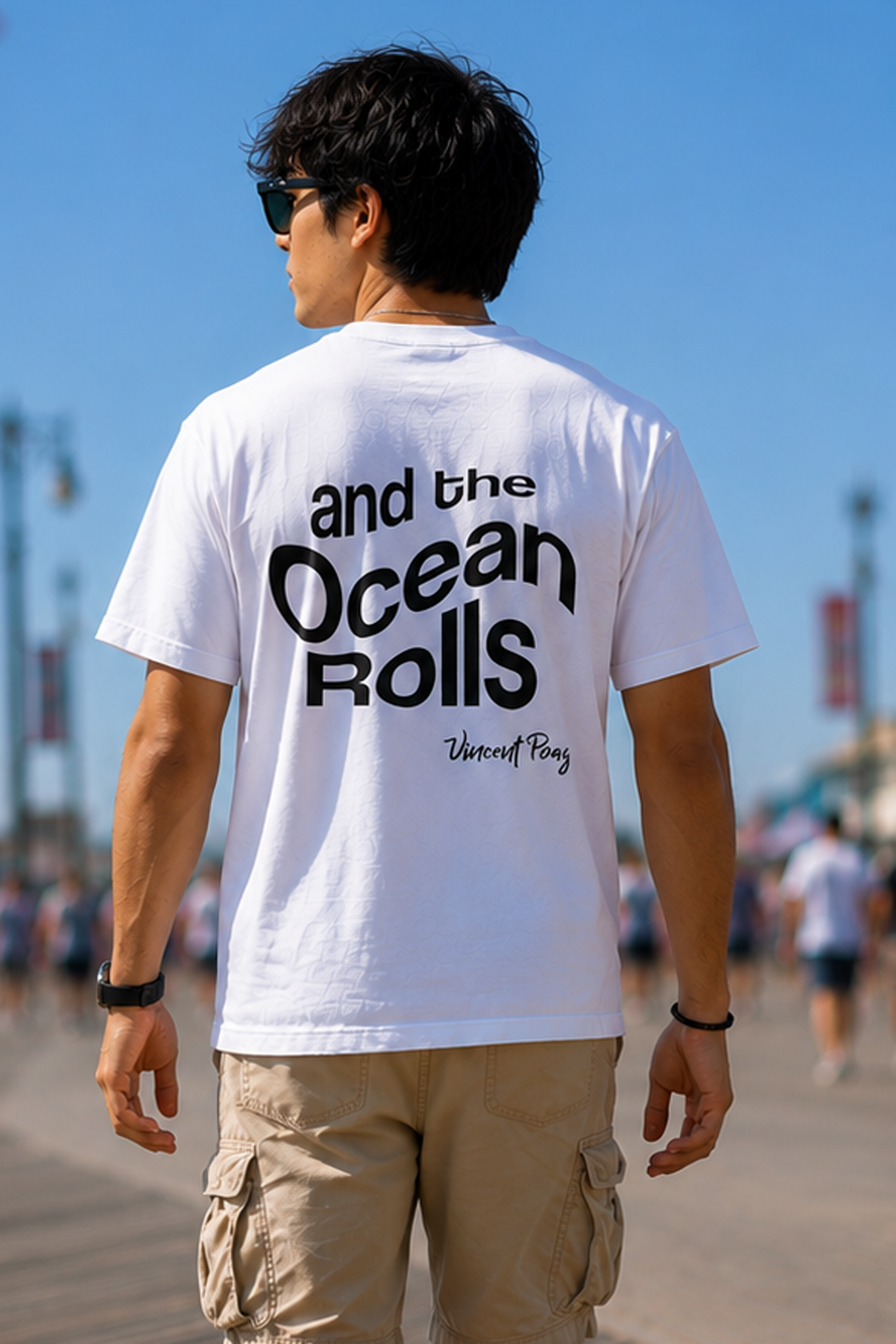 And The Ocean Rolls Song T-Shirt