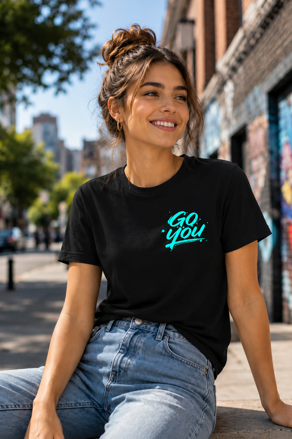 Go You Signature T-Shirt - Black