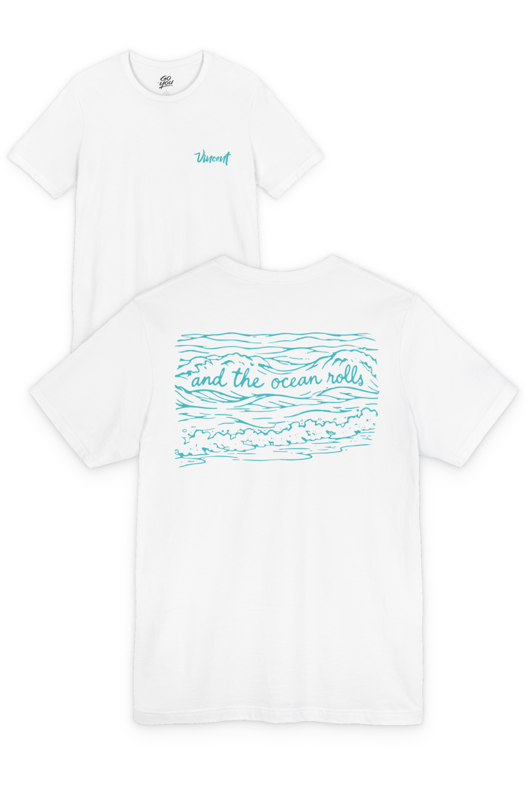 And The Ocean Rolls Song T-Shirt