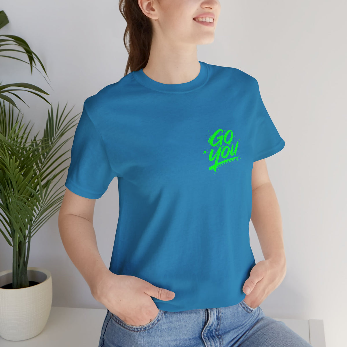 Go You Signature T-Shirt - Aqua