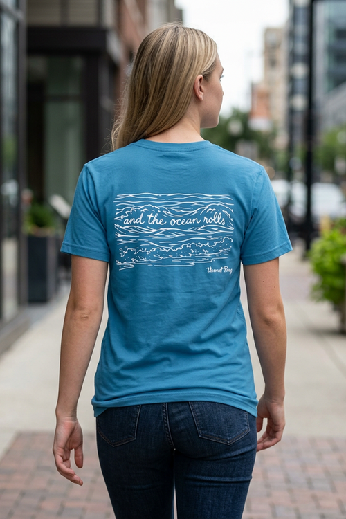 And The Ocean Rolls Song T-Shirt